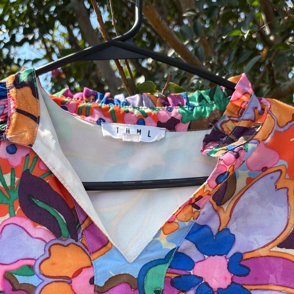 THML Multicolor Abstract Dress - Picture 3 of 8